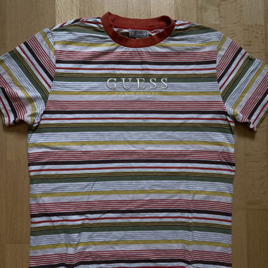 Guess Streifen T-Shirt L