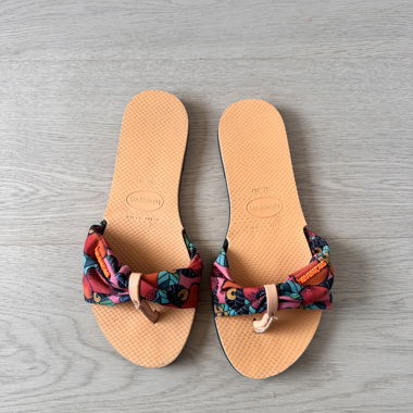 Sandales Havaianas florales