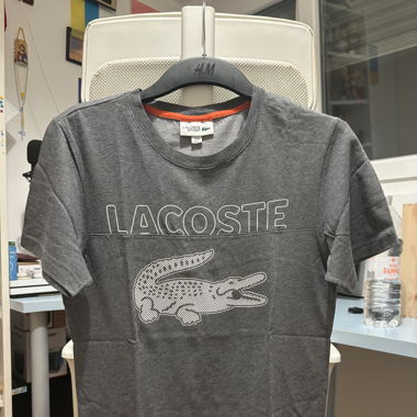 Grey LACOSTE T-shirt 