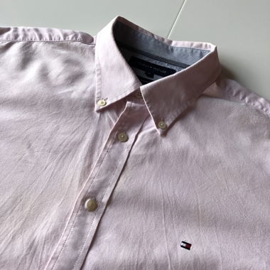 Shirt Tommy Hilfiger Custom Fit Men Pink XL