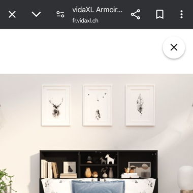 Tête de lit noire