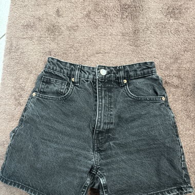 Mini short en jean ZARA