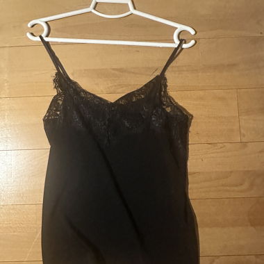Black lace top
