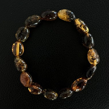AMBER BEAD BRACELET