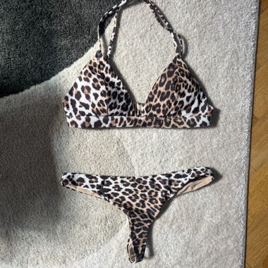 Set bikini leopardato
