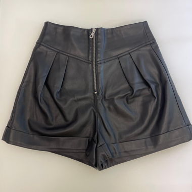 Shorts en simili cuir