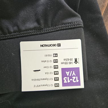 Black OXELO Skating Leggings