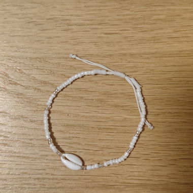 Muschel-Perlen-Armband