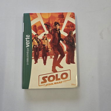 Hardcover book "Solo A Star Wars Story"