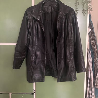 real leather jacket
