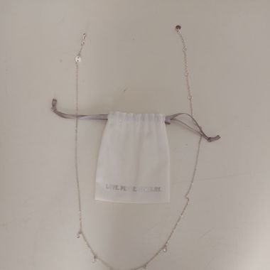 Collana con pendenti in zirconi