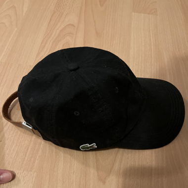 Vintage baggy Lacoste Cap black