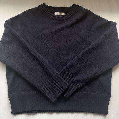 Sweater Bershka bleu foncé
