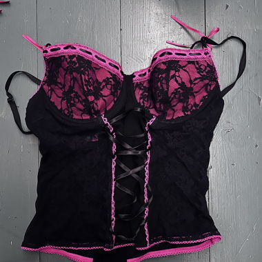 Y2k top / corset
