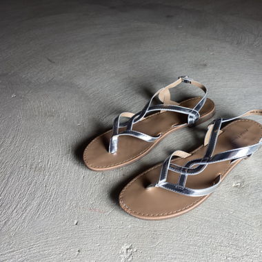 Silver Anne Field Sandalen
