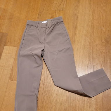Stoffhose beige