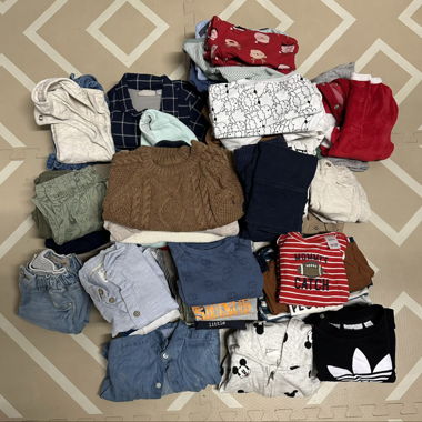 Lot de vêtements pour enfants mixte, taille 68