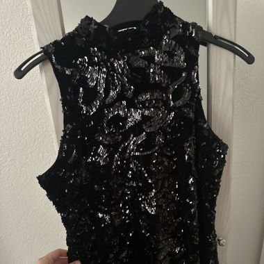 Kleid mit Paillette 