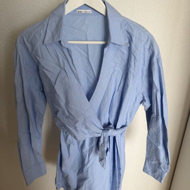 Blue Bershka Dress