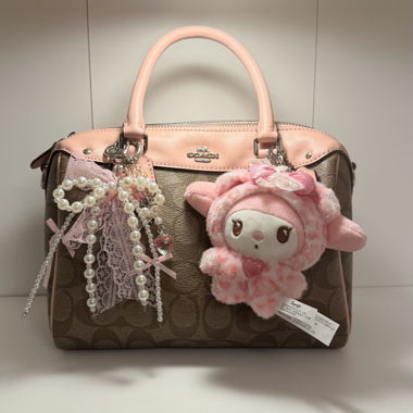 Borsa Coach rosa
