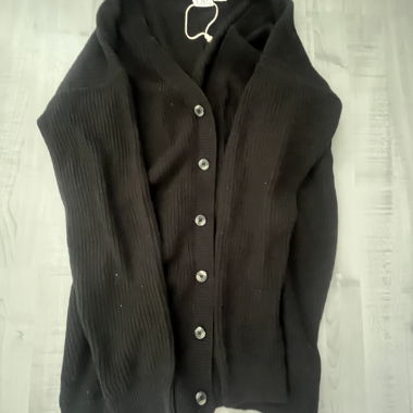 Gilet in maglia nero XXL