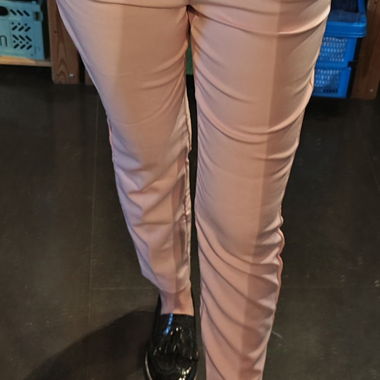 Pantaloni eleganti rosa