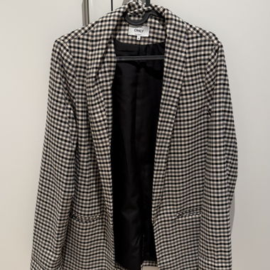 Blazer à carreaux Only