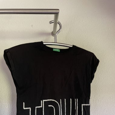 Black shirt “true”