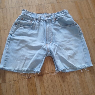 Short en jean Levi’s bleu clair