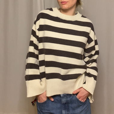 Streifen Hoodie