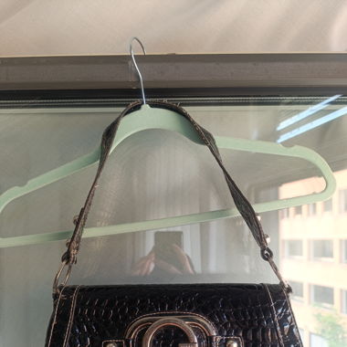 Vintage Guess Schwarze Tasche