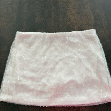Pailletten Minirock von Bershka gr S