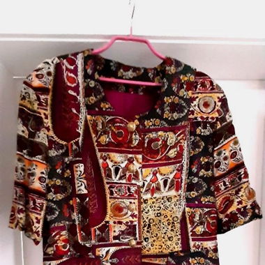 Festliche Kurzjacke gefüttert