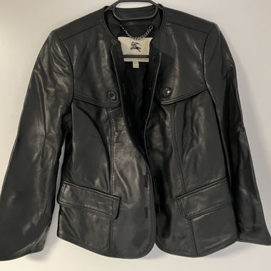 Burberry London – Giacca in Pelle da Donna
