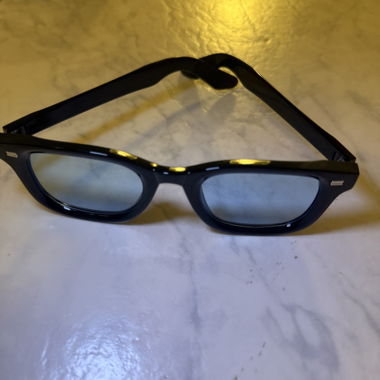 Sonnenbrille Blau / Schwarz