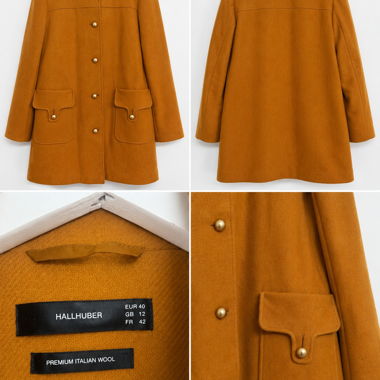 Cappotto in lana Hallhuber