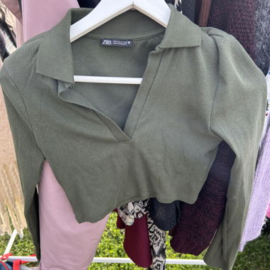 Crop-Pullover