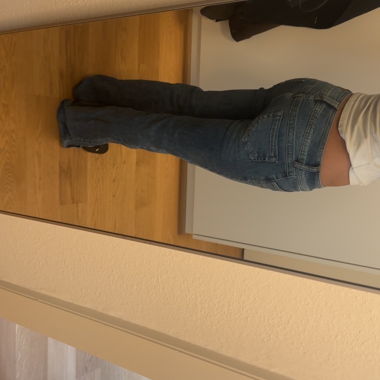 Jeans da donna a zampa
