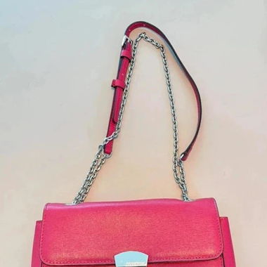 Sac coccinelle en cuir 