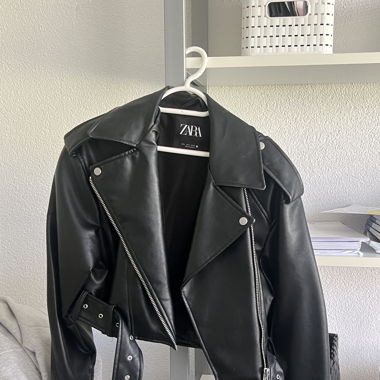 Lederjacke Zara