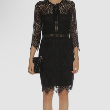 The Kooples Black Dress Size XXS