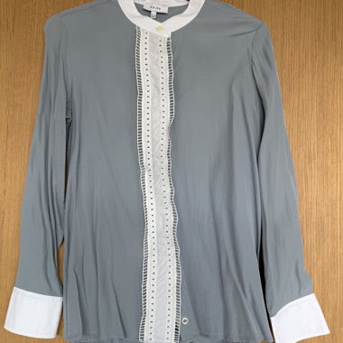 Blouse bleue Reiss taille UK 8
