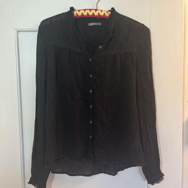 Blusa nera