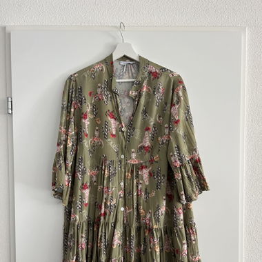 Kleid / Kleidchen olivgrün, Grösse S