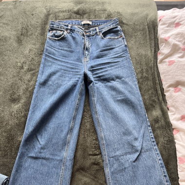 Jeans taille haute 