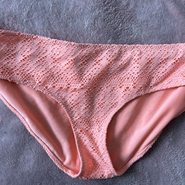 Bas de maillot de bain orange 