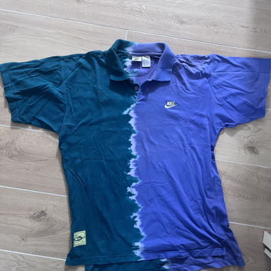 Nike polo tie-dye