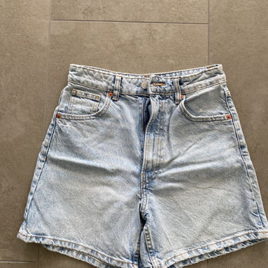 Shorts en jean bleu clair