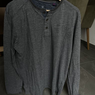 Tom Tailor Long-Sleeve Henley Shirt