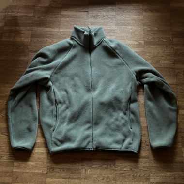 Uniqlo grüne Fleecejacke